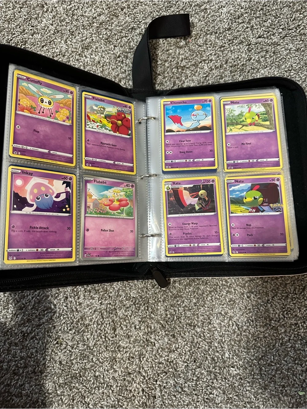 Pokémon Binder Filled with 400+ Cards!